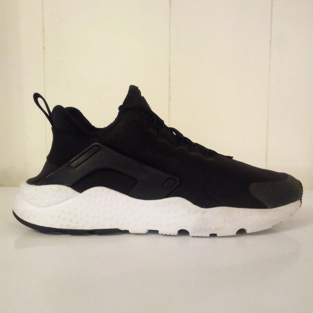 Nike Air Huarache Run Ultra Black Shoes 819151-008 Women 10
